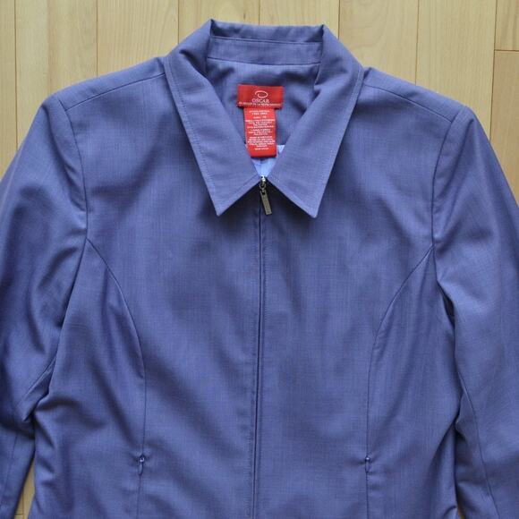 OSCAR by Oscar de la Renta Jacket Purple Size 14 - Picture 2 of 5